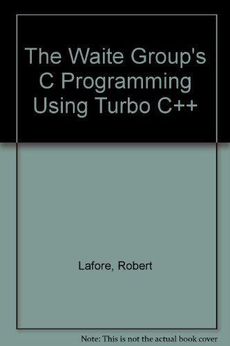 Imagen de archivo de Waite Group's Turbo C Programming for the PC a la venta por HPB-Red