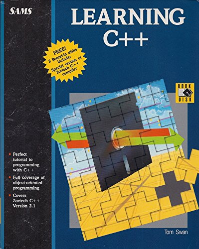 Imagen de archivo de Learning C++/Book and Disk a la venta por More Than Words
