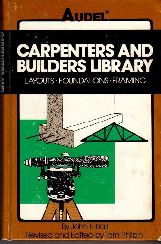 Beispielbild fr Carpenters and Builders Library zum Verkauf von Better World Books