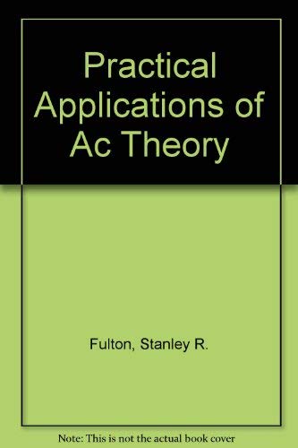 Stock image for Practical Applications of Ac Theory for sale by HPB-Red