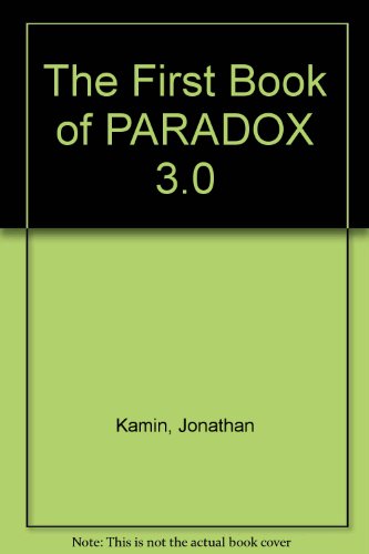 Beispielbild fr The First Book of Paradox 3 zum Verkauf von UHR Books