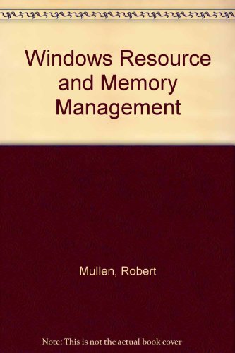 9780672301902: Windows Resource and Memory Management