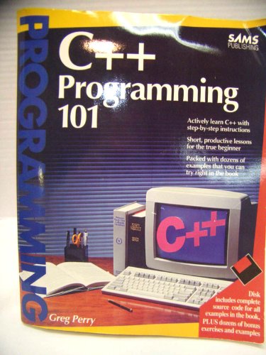 9780672302008: C++ Programming 101