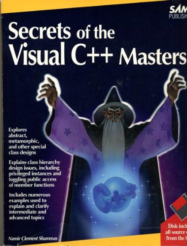 9780672302848: Secrets of the Microsoft C/C++ Masters