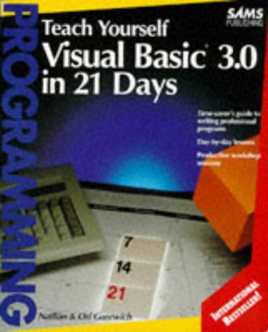 9780672303784: Sams Teach Yourself Visual Basic 3.0 in 21 days