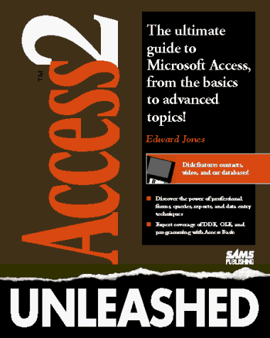 Access 2 Unleashed (9780672304941) by Jones, Edward