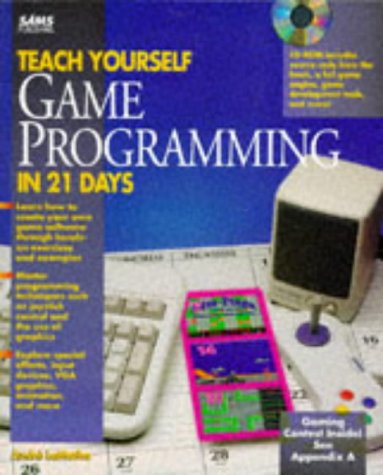 Imagen de archivo de Teach Yourself Game Programming in 21 Days/Book and Cd-Rom a la venta por HPB-Red
