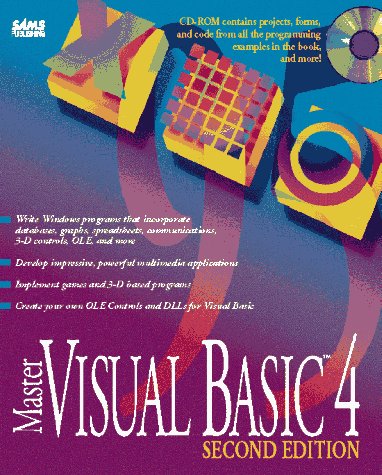 Stock image for Master Visual Basic 4/Book and Cd-Rom for sale by Phatpocket Limited