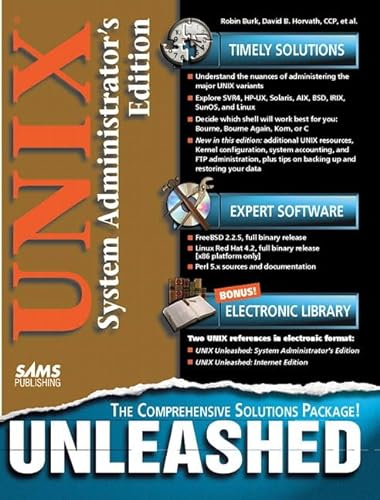 Imagen de archivo de UNIX Unleashed : System Administrator's Edition a la venta por Better World Books