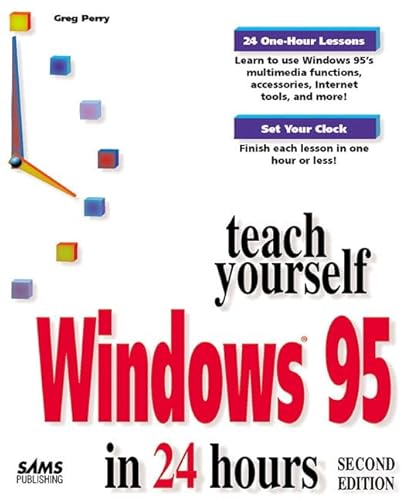 Beispielbild fr Sams Teach Yourself Windows 95 in 24 Hours, Second Edition zum Verkauf von WorldofBooks