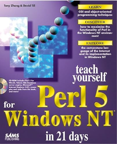 Stock image for Sams Teach Yourself Perl 5 for Windows NT in 21 Days for sale by The Book Cellar, LLC