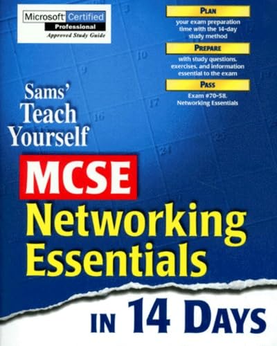 Stock image for Sams' Teach Yourself MCSE Networking Essentials in 14 Days (Covers Exam #70-058) for sale by More Than Words