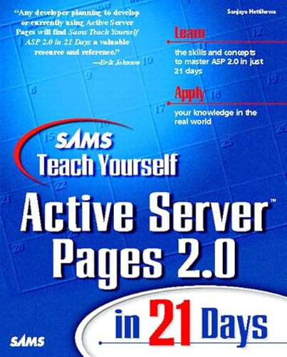 Beispielbild fr Sams Teach Yourself Active Server Pages 2.0 in 21 Days zum Verkauf von Better World Books