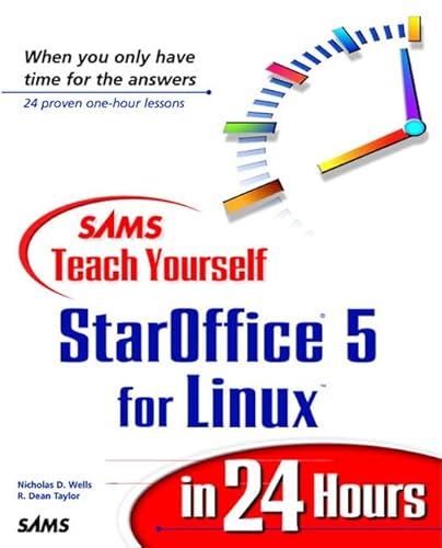 9780672314124: Sams Teach Yourself StarOffice 5 for Linux in 24 Hours