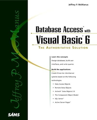 Stock image for Database Access With Visual Basic 6 for sale by SecondSale