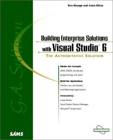 Beispielbild fr Building Enterprise Solutions with Visual Studio 6 zum Verkauf von WorldofBooks