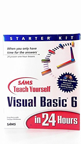 9780672315336: Teach Yourself Visual Basic 6 in 24 Hours