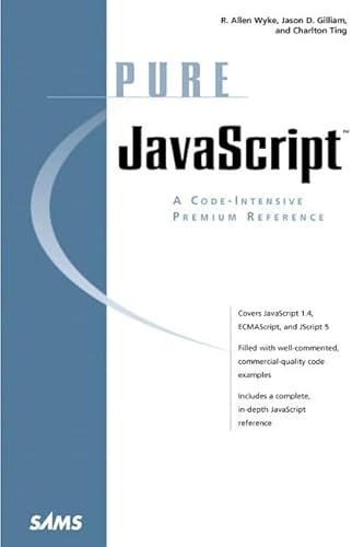 Imagen de archivo de Pure JavaScript a la venta por Better World Books