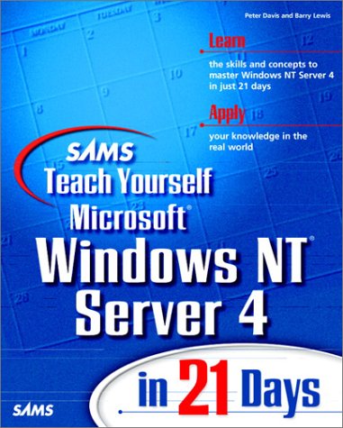 Imagen de archivo de Sams Teach Yourself Windows NT Server 4 in 21 Days a la venta por HPB-Red