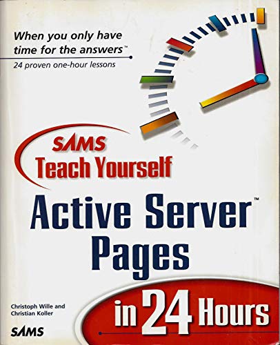 Stock image for Sams Teach Yourself Active Server Pages in 24 Hours for sale by SecondSale