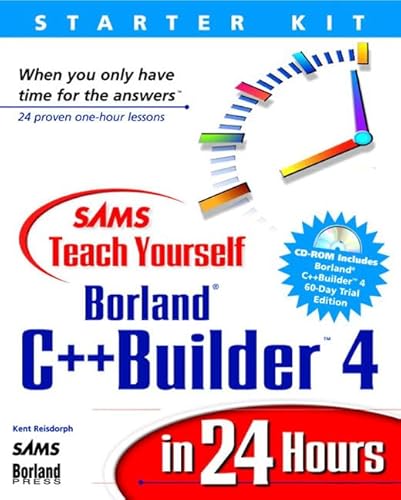 Imagen de archivo de Sams Teach Yourself Borland C++ Builder 4 in 24 Hours a la venta por WorldofBooks