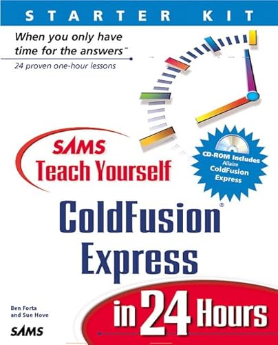 Imagen de archivo de Sams Teach Yourself Coldfusion Express in 24 Hours a la venta por Wonder Book