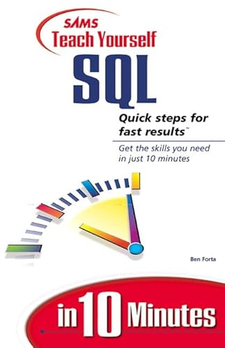 Beispielbild fr Sams Teach Yourself SQL in 10 Minutes zum Verkauf von SecondSale