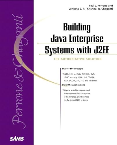 Beispielbild fr Building Java Enterprise Systems with J2EE zum Verkauf von Better World Books