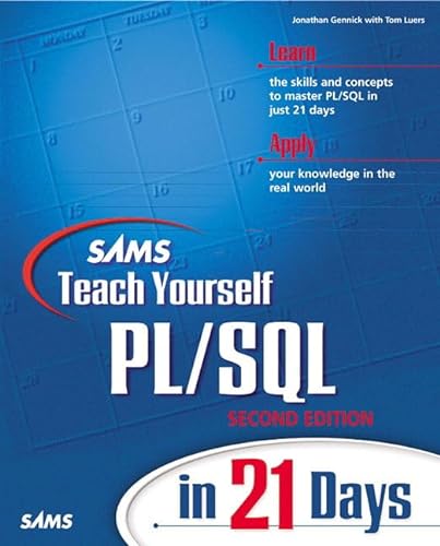 Imagen de archivo de Oracle PL/SQL in 21 Days a la venta por Better World Books