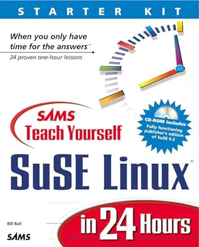 Stock image for Sams Teach Yourself SuSE Linux in 24 Hours Starter Kit for sale by A Team Books