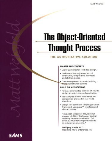 Beispielbild fr The Object-Oriented Thought Process zum Verkauf von WorldofBooks