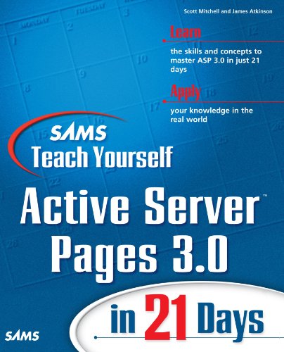 9780672318634: Sams Teach Yourself Active Server Pages 3.0 in 21 Days