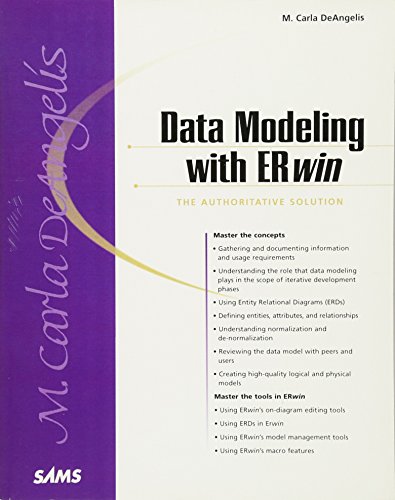 Beispielbild fr Data Modeling with Erwin zum Verkauf von Wonder Book