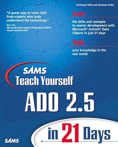 Sams Teach Yourself Ado 2.5 in 21 Days (9780672318733) by Wille, Christoph; Koller, Christian