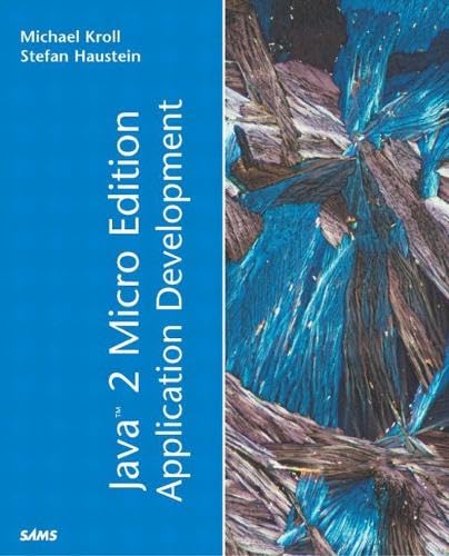 9780672320958: Java 2 Micro Edition (J2ME) Application Development
