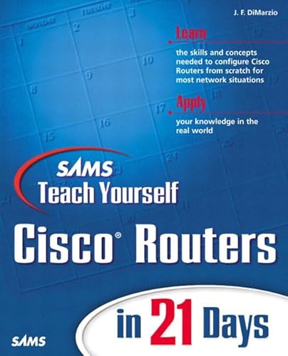 Stock image for Sams Teach Yourself Cisco Routers in 21 Days for sale by dsmbooks