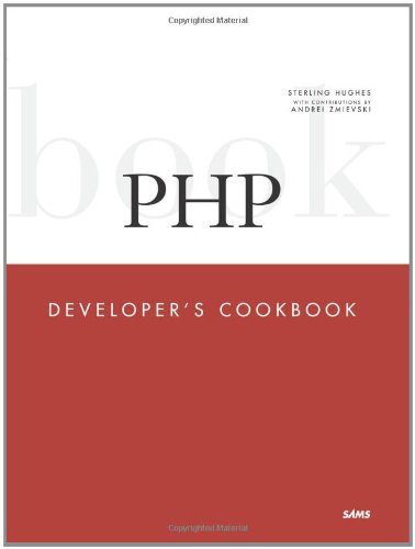 Stock image for PHP Developer's Cookbook for sale by SecondSale