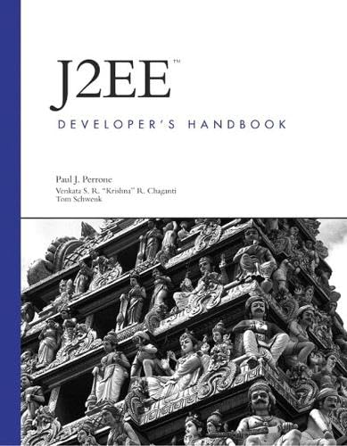 Beispielbild fr J2EE 1.4 Developer's Handbook zum Verkauf von Better World Books