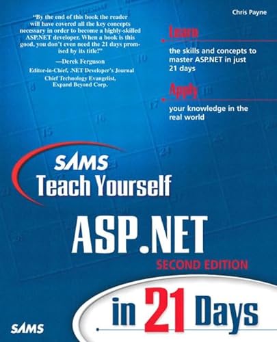 Imagen de archivo de Sams Teach Yourself ASP.Net in 21 Days [With CDROM] a la venta por ThriftBooks-Dallas