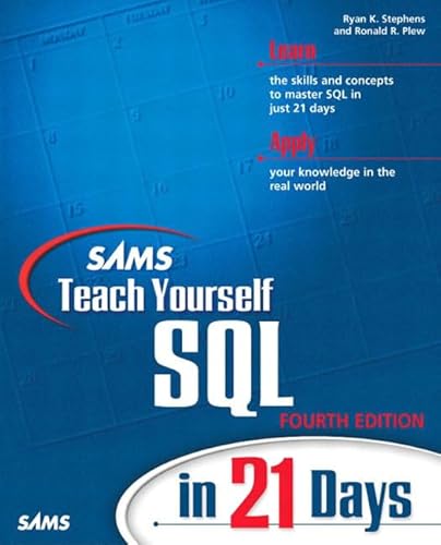 Stock image for Sams Teach Yourself SQL in 21 Days (Sams Teach Yourself in 21 Days) for sale by WorldofBooks