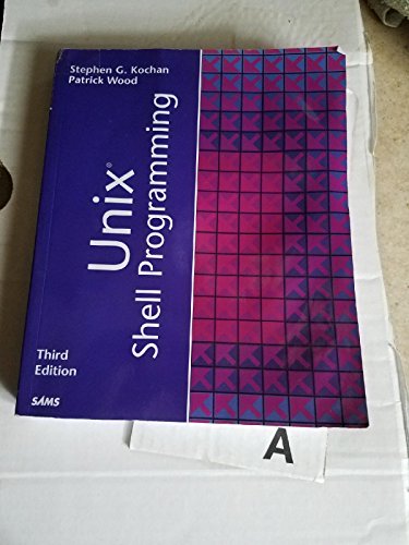 9780672324901: Unix Shell Programming