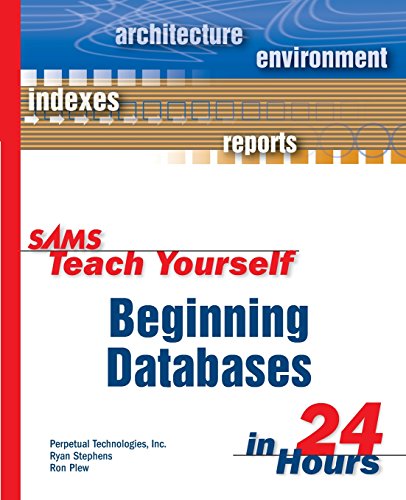 Stock image for Beginning Databases in 24 Hours for sale by Better World Books: West