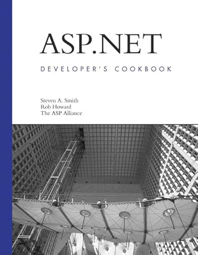 Imagen de archivo de ASP. NET Developer's Cookbook a la venta por Better World Books