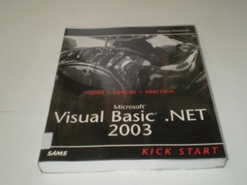 Beispielbild fr Microsoft Visual Basic. Net 2003 zum Verkauf von Better World Books: West