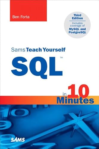 Stock image for SQL : In 10 Minutes for sale by Better World Books