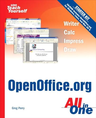 9780672326189: Sams Teach Yourself Openoffice.Org: All in One