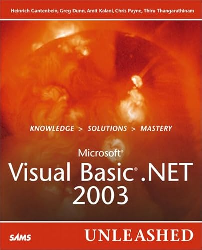 Stock image for Microsoft Visual Basic .Net 2003: Unleashed for sale by HPB-Red