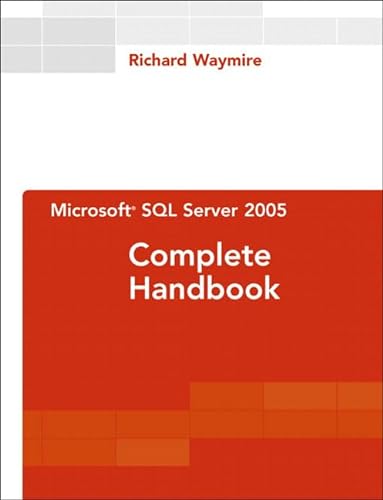 Microsoft SQL Server: 2005 Beginner's Guide (9780672327834) by Waymire, Richard
