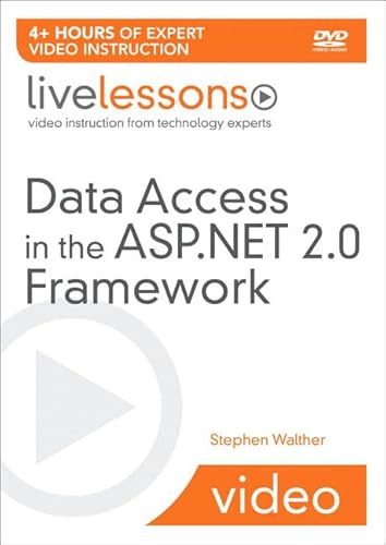 Data Access in the ASP.NET 2.0 Framework (9780672329524) by Walther, Stephen