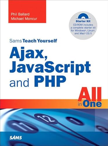 9780672329654: Sams Teach Yourself Ajax, Javascript, and Php All in One